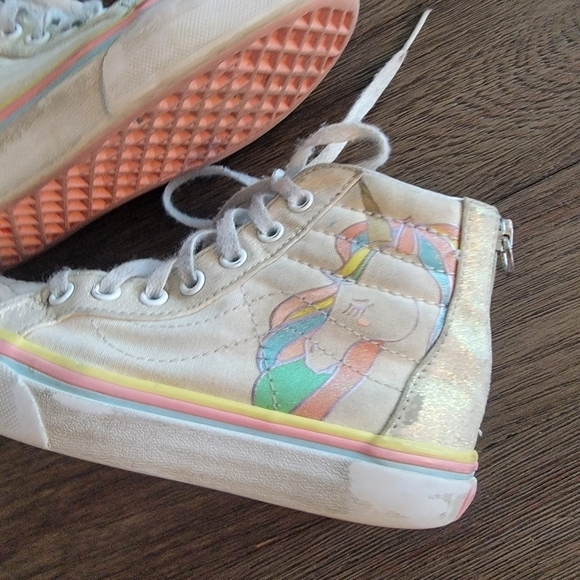 2/$20 Vans Unicorn High Tops 13.5 - Picture 2 of 7